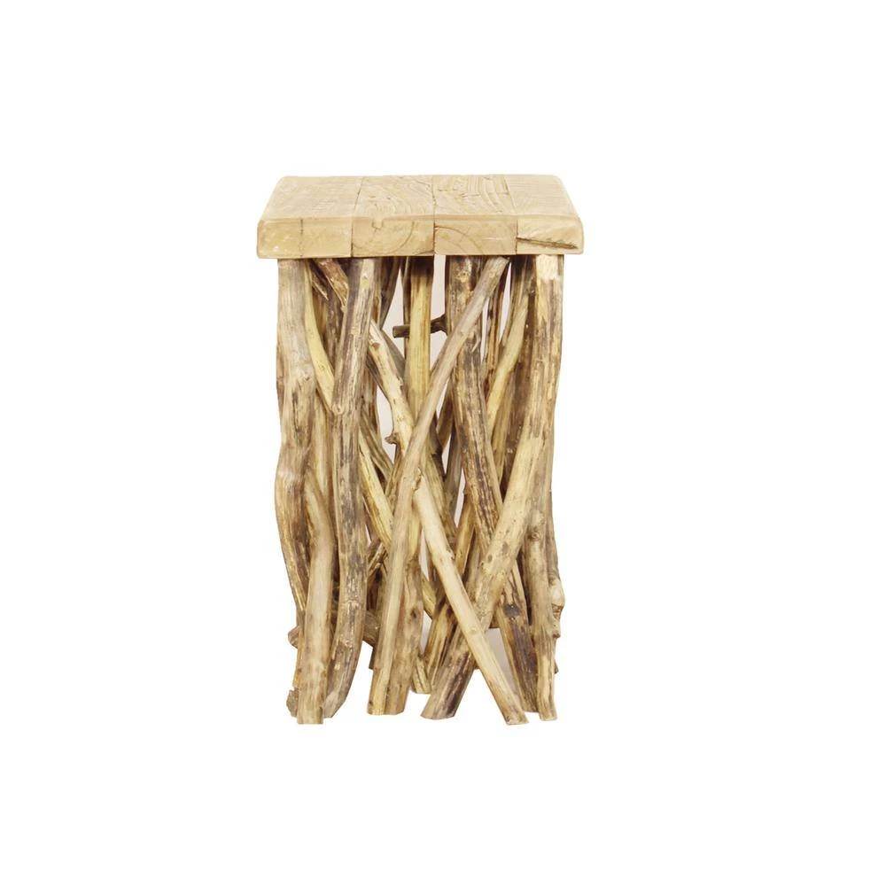 Java 18.5 in. Rustic Natural Stick Side Table by 4D Concepts 3 Java 18.5 in. Rustic Natural Stick Side Table by 4D Concepts - Image 3