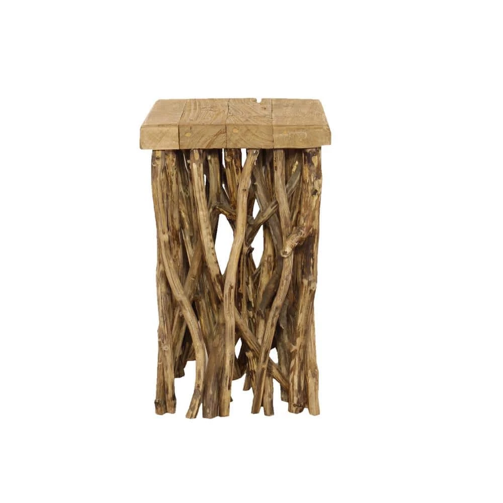 Java 18.5 in. Rustic Natural Stick Side Table by 4D Concepts 2 Java 18.5 in. Rustic Natural Stick Side Table by 4D Concepts - Image 2