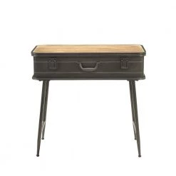 Urban Loft Rustic Natural Pine Trunk Tables by 4D Concepts -Decor Therapy Sale rustic natural pine 4d concepts end side tables 162009 44 1000