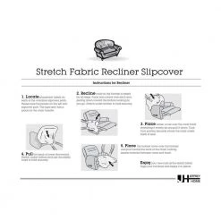 Stretch Double Diamond Sage Jumbo Recliner Slipcover by Stretch Sensations -Decor Therapy Sale sage stretch sensations slipcovers 9228jrecsage 44 1000