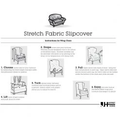 Sage Newport Wing Chair Stretch Slipcover by Stretch Sensations -Decor Therapy Sale sage stretch sensations slipcovers newwchaisage fa 1000