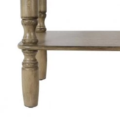 Simplify 29 in. Sahara Rectangle Wood Console Table with Shelves by Decor Therapy -Decor Therapy Sale sahara decor therapy console tables fr8783 44 1000