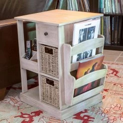 Nora Natural Wood Console Accent Table by Decor Therapy -Decor Therapy Sale sahara morning seagrass baskets decor therapy end side tables fr8752 31 1000