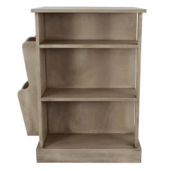 Nora Natural Wood Console Accent Table by Decor Therapy -Decor Therapy Sale sahara morning seagrass baskets decor therapy end side tables fr8752 44 1000