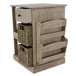 Nora Natural Wood Console Accent Table by Decor Therapy -Decor Therapy Sale sahara morning seagrass baskets decor therapy end side tables fr8752 76 1000