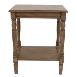 Simplify Oak End Table by Decor Therapy