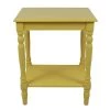 Simplify Soft Yellow End Table by Decor Therapy