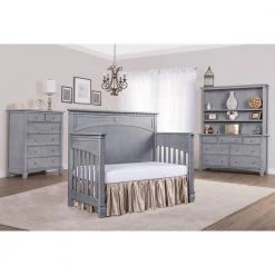 Santa Fe Storm Grey 5 in 1 Convertible Crib by Evolur 13 Santa Fe Storm Grey 5 in 1 Convertible Crib by Evolur -Decor Therapy Sale storm grey evolur cribs 831 sgy 44 1000