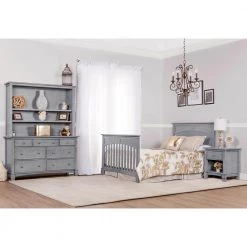 Santa Fe Storm Grey 5 in 1 Convertible Crib by Evolur 15 Santa Fe Storm Grey 5 in 1 Convertible Crib by Evolur -Decor Therapy Sale storm grey evolur cribs 831 sgy 76 1000