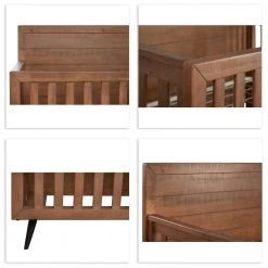 Stilnovo Mid Century Sugar Cane 4-in-1 Convertible Crib by Evolur -Decor Therapy Sale sugar cane evolur cribs 927 sc 4f 1000