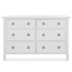 Julienne Brush White Double Dresser by Evolur