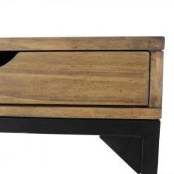 Porter Walnut C-Shaped Table with Drawer by Decor Therapy 12 Porter Walnut C-Shaped Table with Drawer by Decor Therapy -Decor Therapy Sale walnut decor therapy end side tables fr8851 44 1000