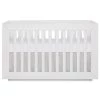 Maddox Modern Weathered White Convertible Crib by Evolur