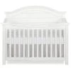 Belmar Weathered White Curve 5-in-1 Convertible Crib by Evolur