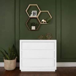 3-Drawer Maddox White Weathered Chest by Evolur -Decor Therapy Sale weathered white evolur kids dressers 858 ww 31 1000