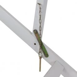 Fenton White Folding Wood Outdoor Arm Chair by Decor Therapy -Decor Therapy Sale white decor therapy accent chairs fr9562 66 1000