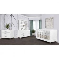 Loft Art Decor White Chest by Evolur -Decor Therapy Sale white evolur accent cabinets 876 w 31 1000