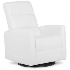 Reevo Glider/Swivel Glider/Easy assembly Glider Chair by Evolur