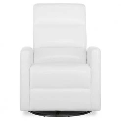 Reevo Glider/Swivel Glider/Easy assembly Glider Chair by Evolur -Decor Therapy Sale white evolur rockers gliders ottomans 6111 wht c3 1000