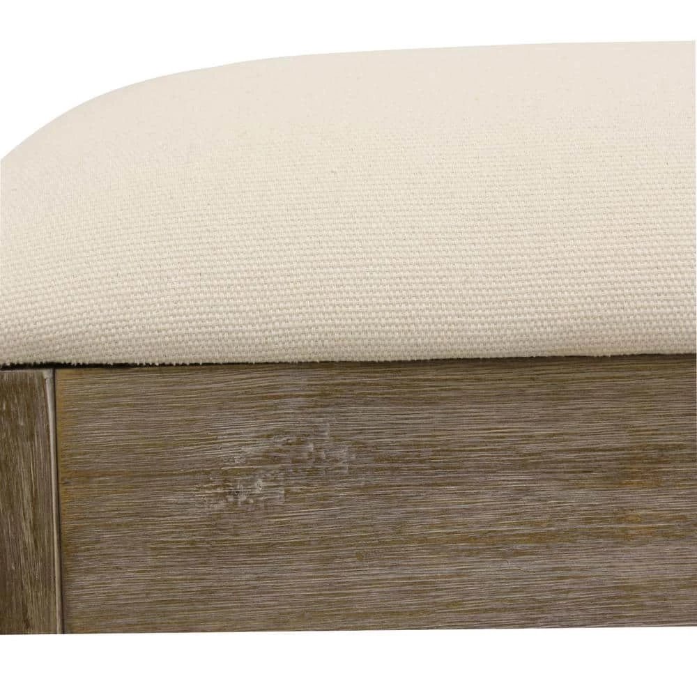 Waverly Off-White Bench with Coat Rack by Decor Therapy 4 Waverly Off-White Bench with Coat Rack by Decor Therapy - Image 4