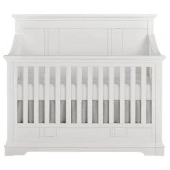 Parker Winter White 5-in-1 Convertible Crib by Evolur